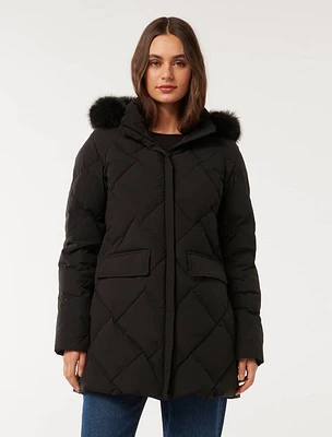 Vienna Down Puffer Coat