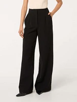 Alma Petite Straight-Leg Pants