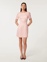Simone Bow Back Mini Dress