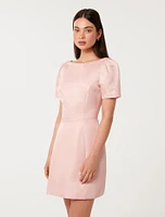 Simone Bow Back Mini Dress