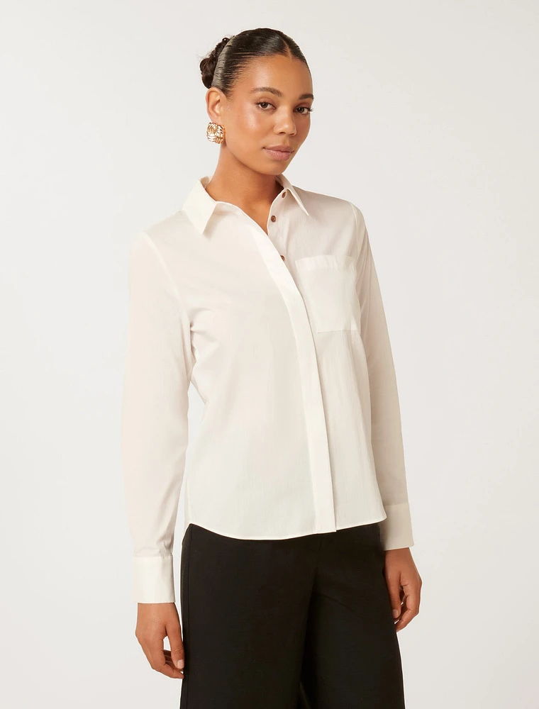 Paige Poplin Shirt