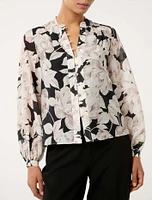 Marianne Top Stitch Blouse