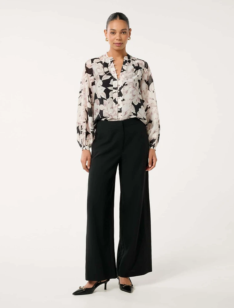 Marianne Top Stitch Blouse