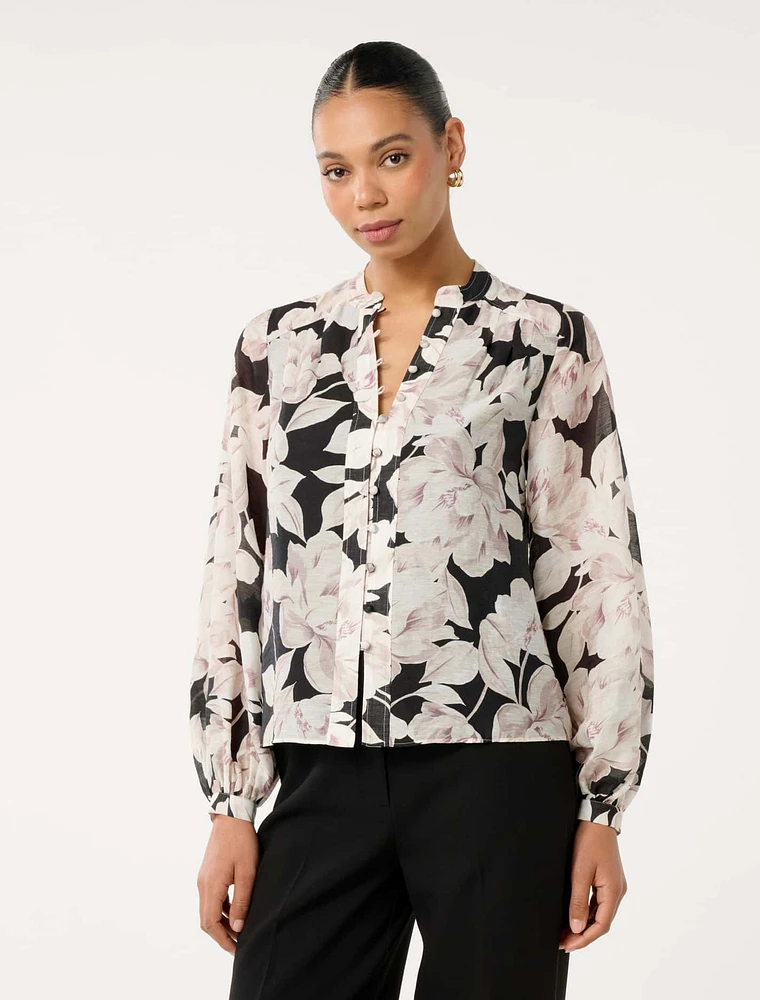 Marianne Top Stitch Blouse