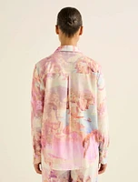Lydia Oversized Linen Shirt