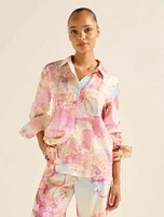 Lydia Oversized Linen Shirt