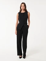 Toni High Neck Waistcoat