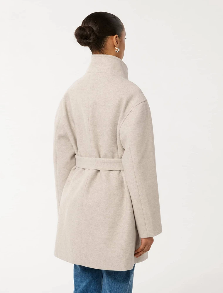 Lola Petite Wrap Coat