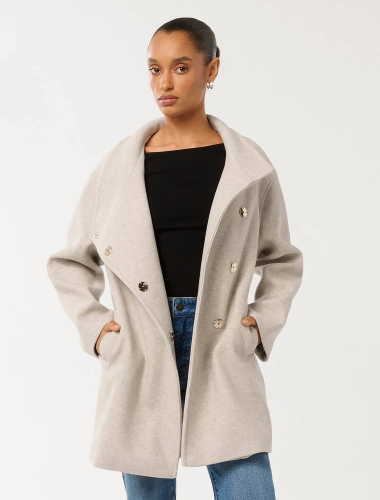 Lola Petite Wrap Coat