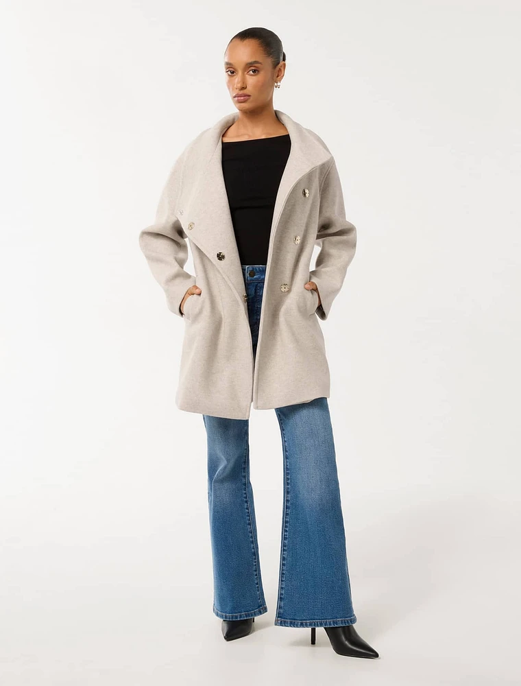 Lola Petite Wrap Coat