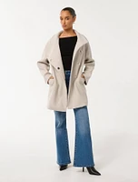 Lola Petite Wrap Coat