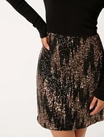 Kylie Sequin Knit Dress