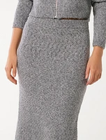 Sasha Boucle Co-ord Midi Skirt