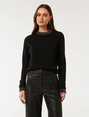 Tara Embellished Sweater