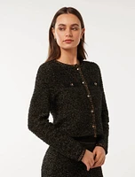 Anais Tweed Co-ord Cardigan