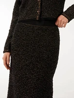 Anais Tweed Co-ord Midi Skirt