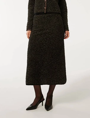 Anais Tweed Co-ord Midi Skirt