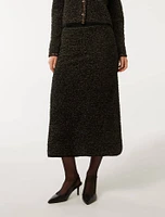 Anais Tweed Co-ord Midi Skirt