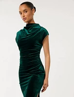 Sammy Petite Velvet Bodycon Dress