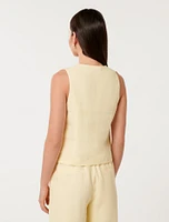 Erin Tie Front Waistcoat