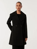 Esther Petite Fit and Flare Coat