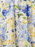 Eleanor Short Sleeve Cotton Midi