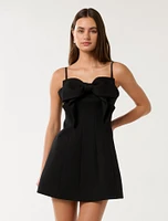 Hayley Bow Front Mini Dress