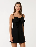 Hayley Bow Front Mini Dress
