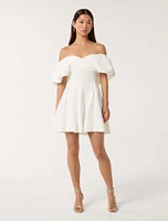 Aminah Off Shoulder Mini Dress