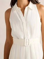 Lindsey Linen Tennis Dress