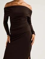 Mia Mesh Maxi Skirt