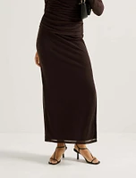 Mia Mesh Maxi Skirt