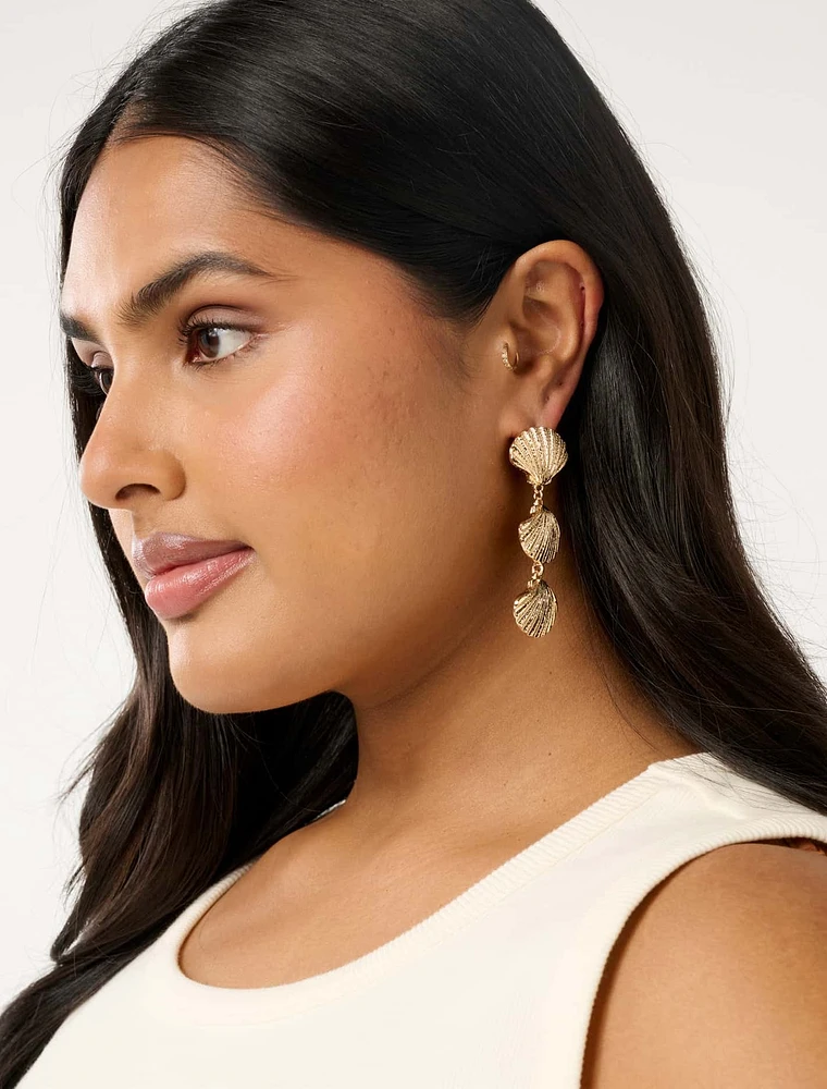 Signature Marcella Shell Earrings