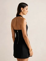 Kendall Halter Mini Dress