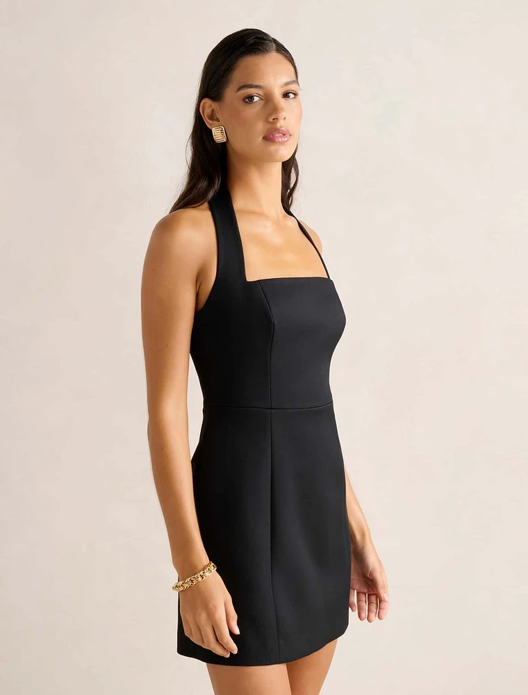 Kendall Halter Mini Dress