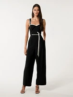 Rosalind Tipped Jumpsuit