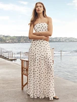 Kimora Strapless Midi Dress