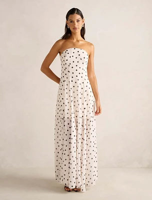Kimora Strapless Midi Dress