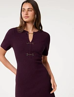 Leena Trim Detail Mini Dress