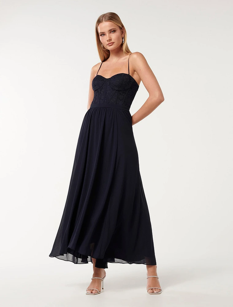 Robin Lace Corset Prom Dress