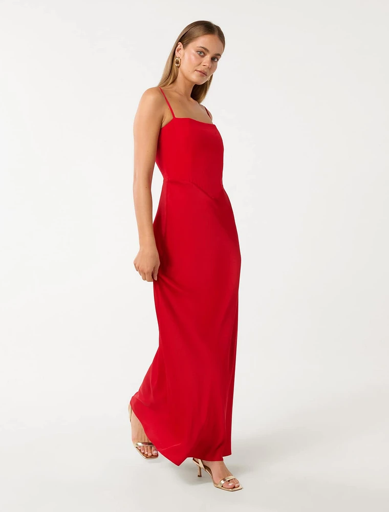 Marli Corset Maxi Dress