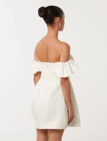 Jacquie Petite Off Shoulder Dress