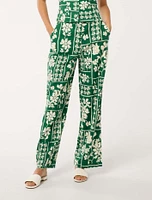Marley Linen Wide-Leg Pants