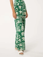 Marley Linen Wide-Leg Pants