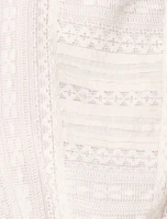 Rose Ruffle Sleeve Top