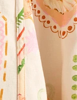 Fran Fit & Flare Linen Mini Dress