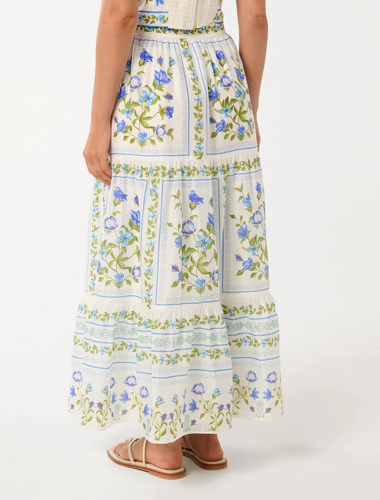 Francine Printed Maxi Skirt