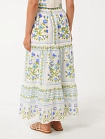 Francine Printed Maxi Skirt