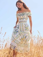 Francine Printed Maxi Skirt