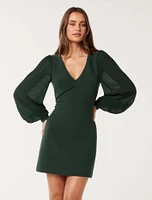 Adelaide V-Neck Mini Dress